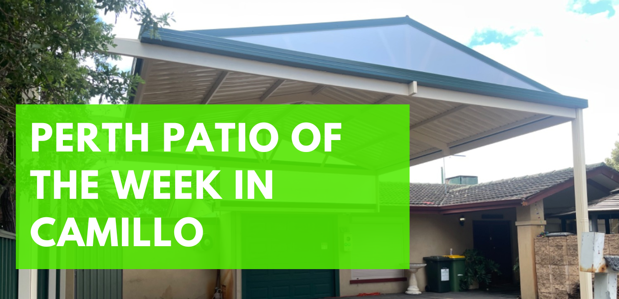 Perth Patio of The Week in Camillo 