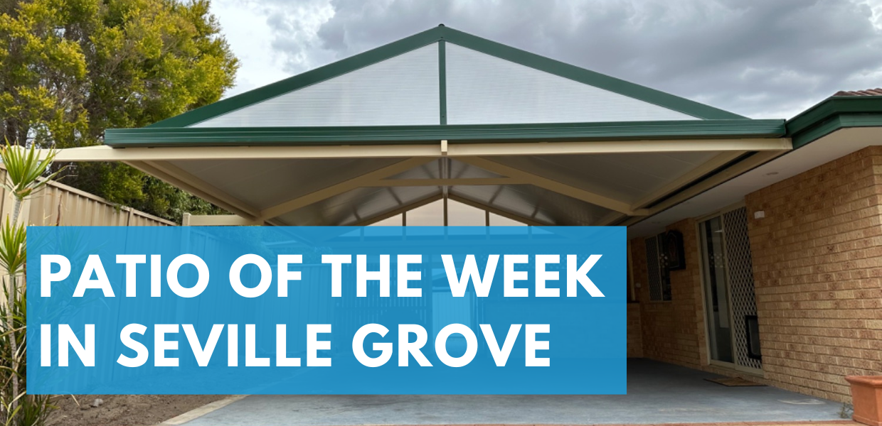 Perth Patio of the Week in Seville Grove